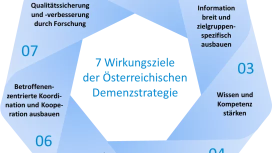 Wirkungsziele Die sieben Wirkungsziele der Demenzstrategie