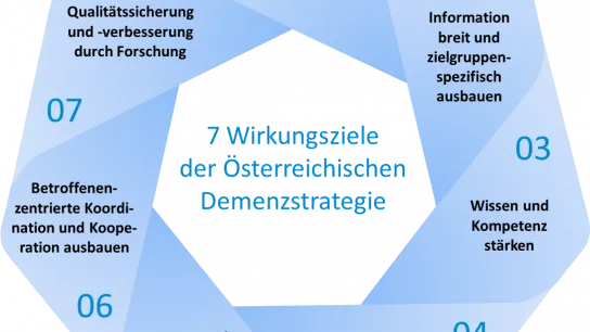 Wirkungsziele Die sieben Wirkungsziele der Demenzstrategie